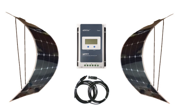 SEMI FLEXIBLE MPPT SOLAR KIT, solar kit