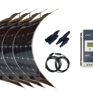 Semi Flexible Solar Panel ETFE, solar kit