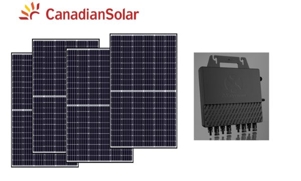 CanadianSolar , Grid Tied Solar Kit with MicroInverter, solar kit