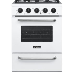 White UNIQUE PROPANE RANGE, solar stove