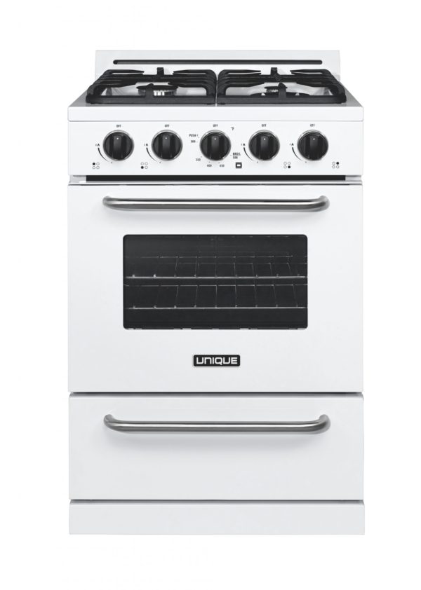 White UNIQUE PROPANE RANGE, solar stove